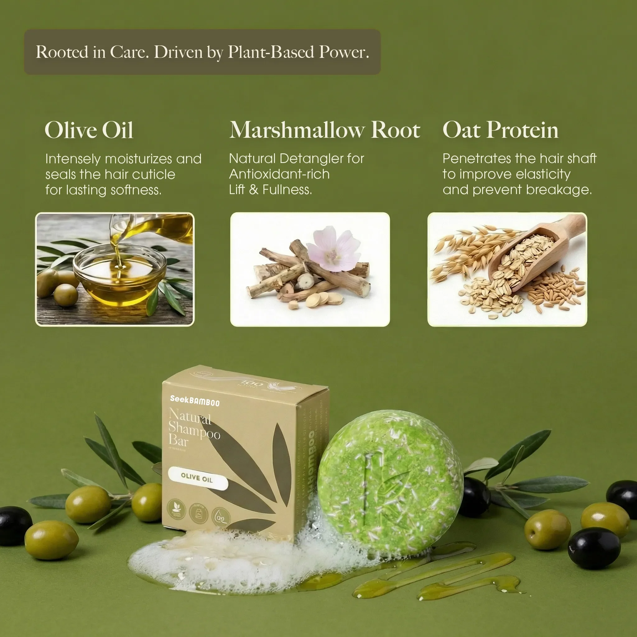 Olive Oil Shampoo Bar - Image 3